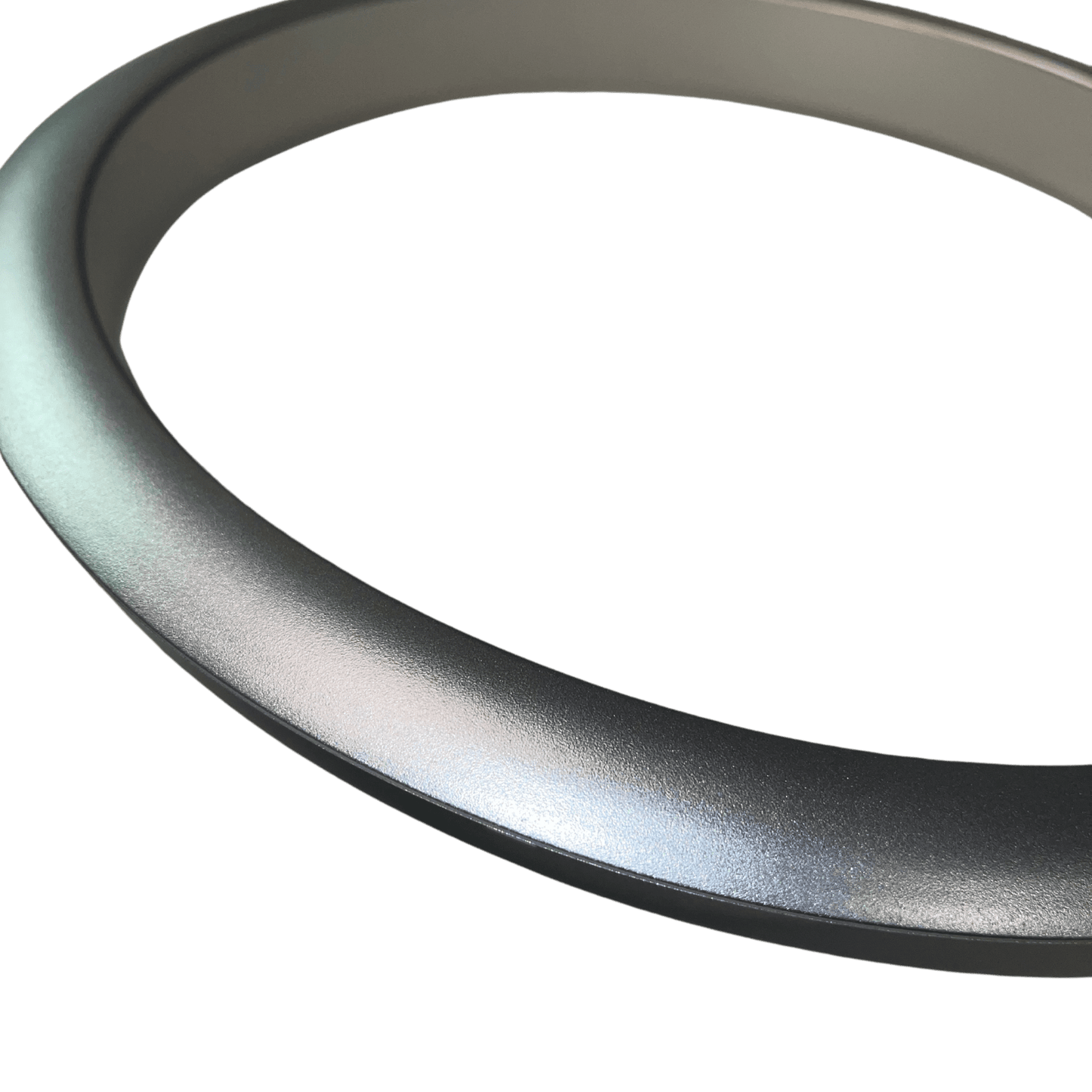 Cercle Gris Métallisé