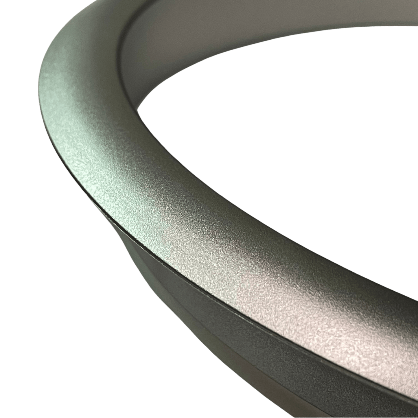 Cercle Gris Métallisé