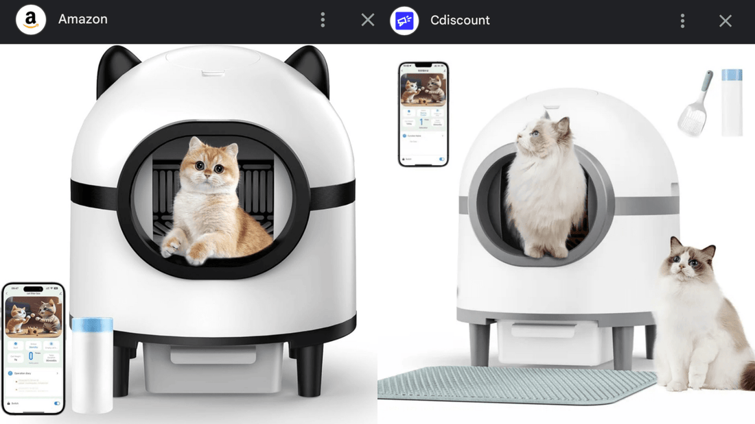 Le Fameux modele de litière automatique dangereuse et responsable des accidents 