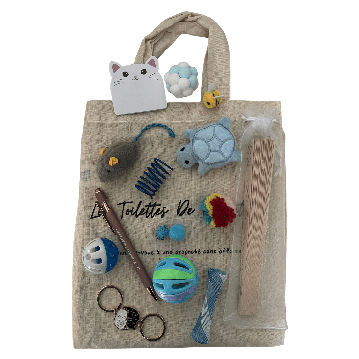 Pochette de Jouet Bleu surprise pour votre chat