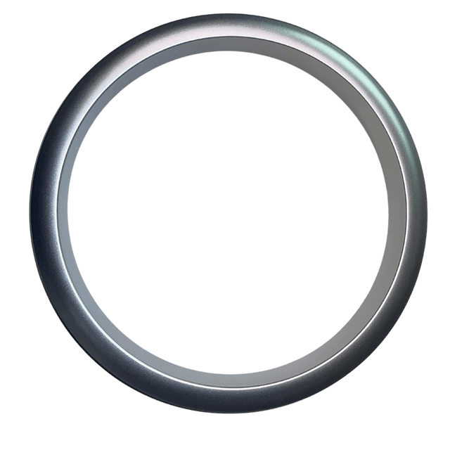 Cercle Gris Métallisé