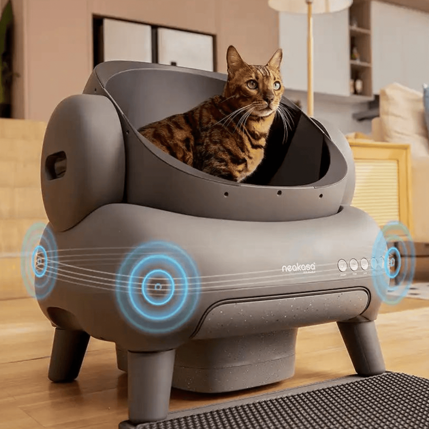 Litière Automatique Connectée - Neakasa M1 - Spécial Grands Chats - Les Toilettes De Minette