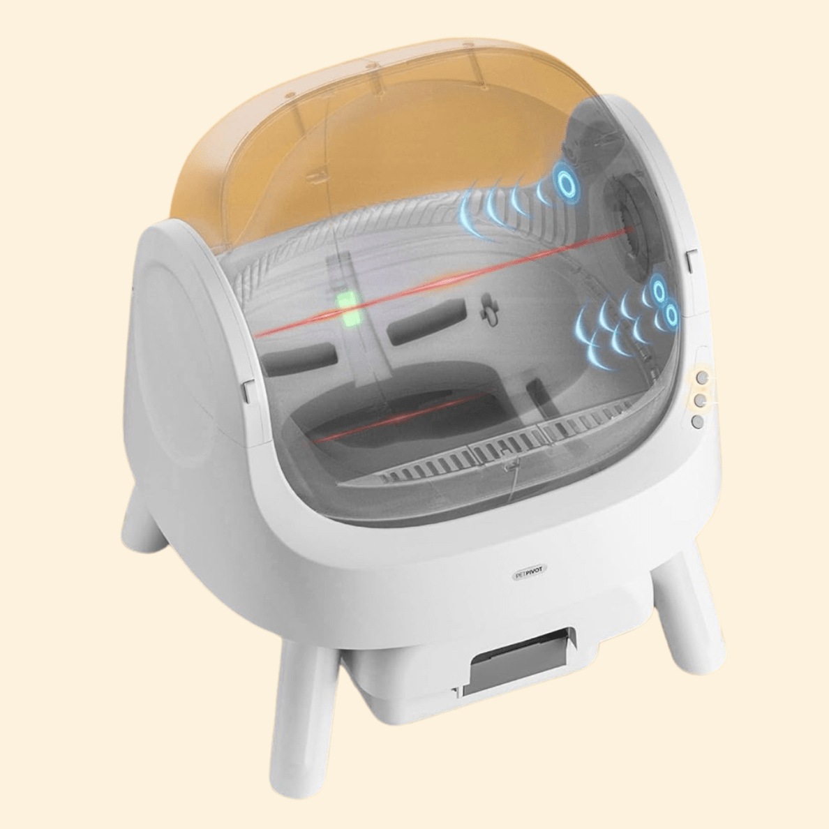 Litière Automatique PetPivot - Grands Chats