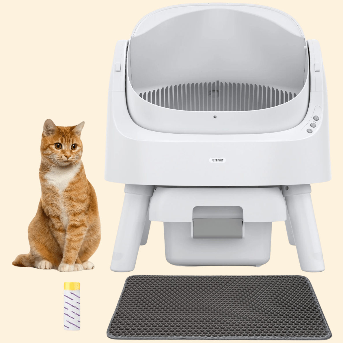 Litière Automatique PetPivot - Grands Chats