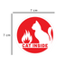Autocollant “CAT INSIDE” de sécurité incendie pour sauver nos chats